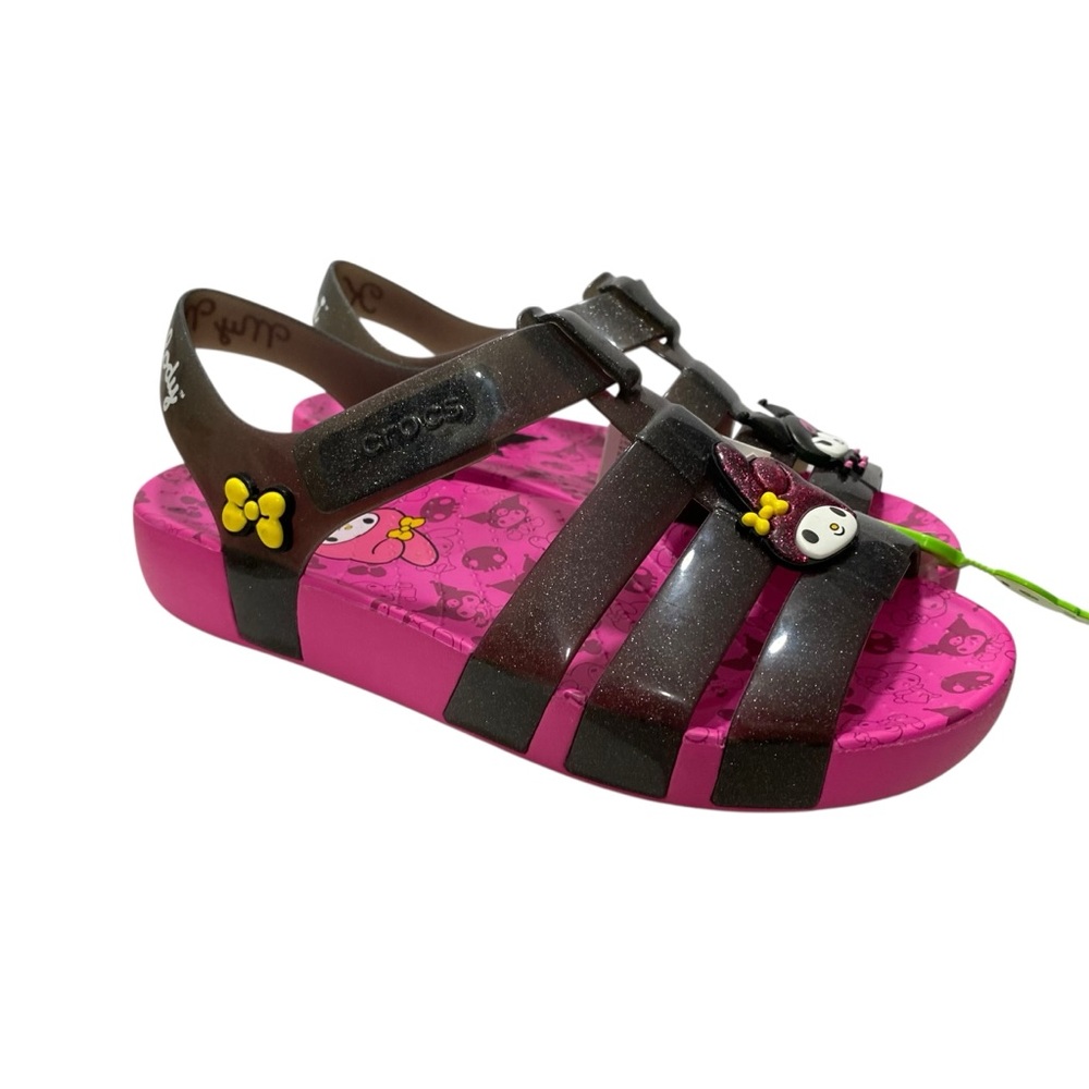 Crocs HELLO KITTY AND FRIENDS MY MELODY AND KUROMI STOMP SANDAL Women’s Size‎ 8